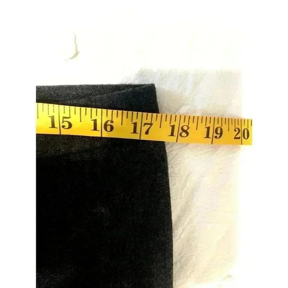 Vintage Bass Women's Wool Cashmere Blend High Rise Wide Leg Pants Size 14 Career - Picture 4 of 9